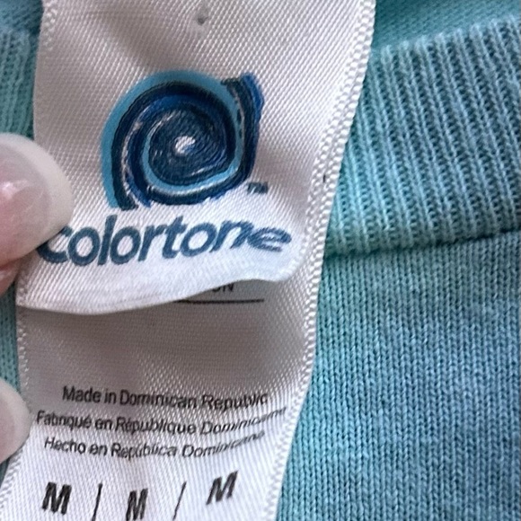 Barstool Sports YAK Tie Dye Blue Skeleton Basketball T-Shirt Cotton Mens M - Picture 2 of 2